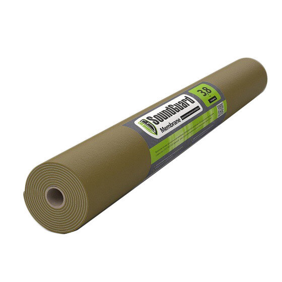 Звукоизоляционная мембрана SoundGuard Membrane 3.8 2500х1200х3,8 мм (3 м2 в рул) Звукоизоляционная мембрана SoundGuard Membrane 3.8 2500х1200х3,8 мм (3 м2 в рул)