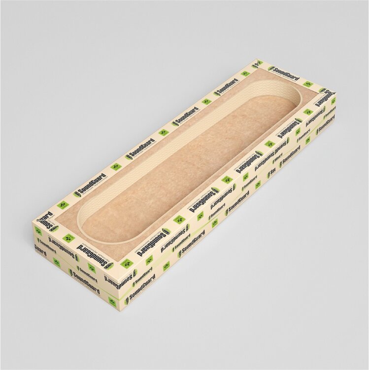 Звукоизоляционный подрозетник 5-секционный SoundGuard P-BOX 5 (420х130х48мм)(шт)