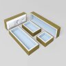 Звукоизоляционный подрозетник 3-секционный SoundGuard M-BOX 3 (270х120х45мм)(шт)